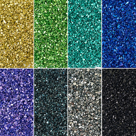 8 Bags 8 Colors Electroplate Glass Beads EGLA-TA0001-29-1