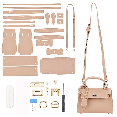 DIY Imitation Leather Handbag Making Kits DIY-WH0374-63A-1