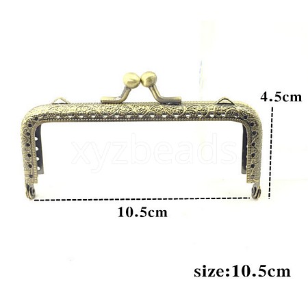 Iron Purse Frame Handle FIND-WH0041-02AB-D-1