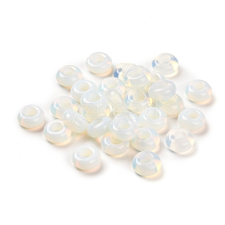 Opalite European Beads G-R488-02E-1