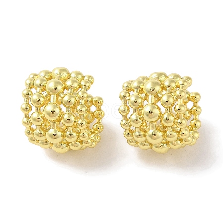 Brass Cuff Earrings for Women EJEW-I305-12G-1