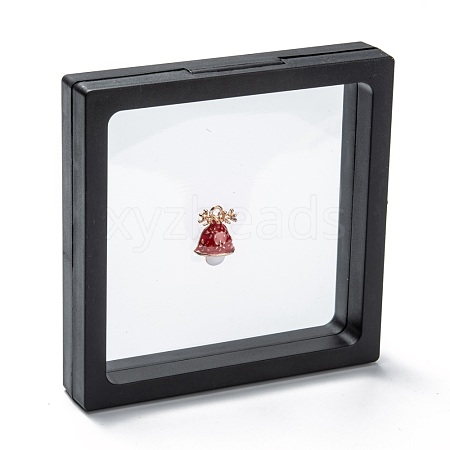 Square Transparent PE Thin Film Suspension Jewelry Display Stands CON-D009-03A-02-1