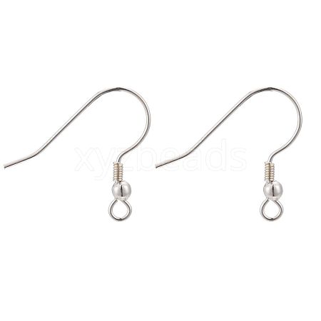 925 Sterling Silver Earring Hooks STER-K167-052S-1