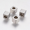 Tarnish Resistant 304 Stainless Steel Beads STAS-F195-027P-4x4mm-1
