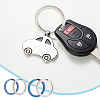 8Pcs 4 Styles Titanium Alloy Split Key Rings FIND-WR0010-05A-6
