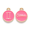 Alloy Enamel Pendants ENAM-S124-01B-03I-1