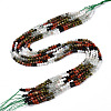 Natural & Synthetic Mixed Gemstone Beads Strands G-D080-A01-01-14-1