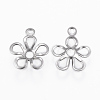 304 Stainless Steel Charms STAS-P175-34P-2