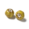 Vintage Porcelain Pumpkin Beads PORC-L080-H16-2