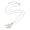 304 Stainless Steel Macrame Pouch Braided Gemstone Holder NJEW-JN04468-06-1