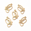 201 Stainless Steel Pendants STAS-E188-09G-2