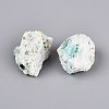 Natural Chrysocolla Geode Cornucopia Mineral Specimen G-N347-13H-3