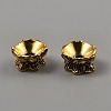Tibetan Style Alloy Bead Caps FIND-WH0291-09B-AG-1