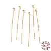 925 Sterling Silver Flat Head Pins STER-M117-03F-G-1
