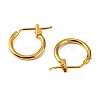Brass Hoop Earrings X-EC107-1NFG-2