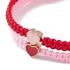 2Pcs 2 Colors Braided Nylon Thread BJEW-JB09769-3