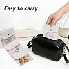 6Pcs PU Leather with PVC Pouches with Snap Button ABAG-WH0072-036B-6
