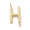 304 Stainless Steel Letter Connector Charms STAS-M108-01G-08-1