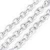 Tarnish Resistant 304 Stainless Steel Cable Chains CHS-F011-02A-P-2