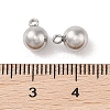 Non-Tarnish 304 Stainless Steel Charms STAS-G336-04D-P-3