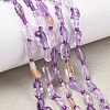 Natural Ametrine Beads Strands G-F821-E01-01-1