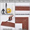 2Pcs 2 Styles Self-Adhesive Wall Stickers DIY-CP0012-21A-5