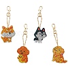 DIY Diamond Painting Keychain Kits DIY-WH0166-39-1