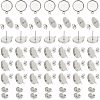 304 Stainless Steel Stud Earring Settings STAS-UN0019-14P-1