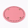 PU Leather Flat Round Bag Bottom FIND-WH0056-07L-2