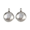 304 Stainless Steel Charms STAS-M017-14A-P-1-1