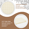 Cotton Solid Colored Cross Stitch Fabric DIY-WH0578-35B-02-4