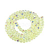 Transparent Glass Beads Strands EGLA-N016-4mm-07-2