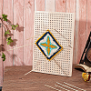 Wooden Crochet Blocking Board DIY-WH0387-22B-6