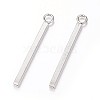 Tarnish Resistant 304 Stainless Steel Pendants STAS-P186-05P-23mm-1