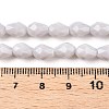 Opaque Solid Color Beads Strands EGLA-N013-P6mm-D05-4