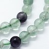 Natural Fluorite Beads Strands G-I199-12-4mm-3