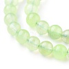 Natural Prehnite Beads Strands G-I250-01C-3