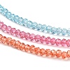 Transparent Painted Glass Beads Strands LS-DGLA-A034-T1mm-A11-3