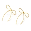 Brass Stud Earrings for Women EJEW-F334-03G-05-1