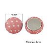 Woven Cabochons WOVE-S037-15mm-7-1