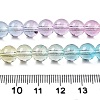 Baking Paint Transparent Glass Beads X-DGLA-M001-8mm-03-5
