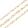 Ion Plating(IP) 304 Stainless Steel Link Chains CHS-A011-09G-1