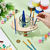 1Pc Wood Paint Brush Holders WOOD-BC0001-28-3