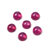 Lab Grown Red Corundum Cabochons G-B166-01A-1