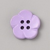 Spray Painted Plastic Buttons FIND-WH0152-394A-03-1