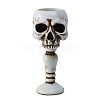Halloween Theme Resin Candle Holder HAWE-PW0001-264A-1