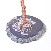 Natural Quartz and Mixed Gemstone Display Decorations DJEW-WH0007-06-3