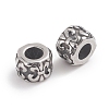 304 Stainless Steel Beads STAS-F237-24AS-1