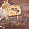 Hollow Alloy Big Pendants PALLOY-CD0001-07-3