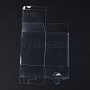 Rectangle Transparent Plastic PVC Box Gift Packaging CON-F013-01J-2